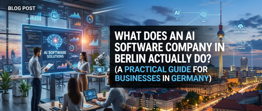 What Does an AI Software Company in Berlin Actually Do? (A Practical Guide for Businesses in Germany)