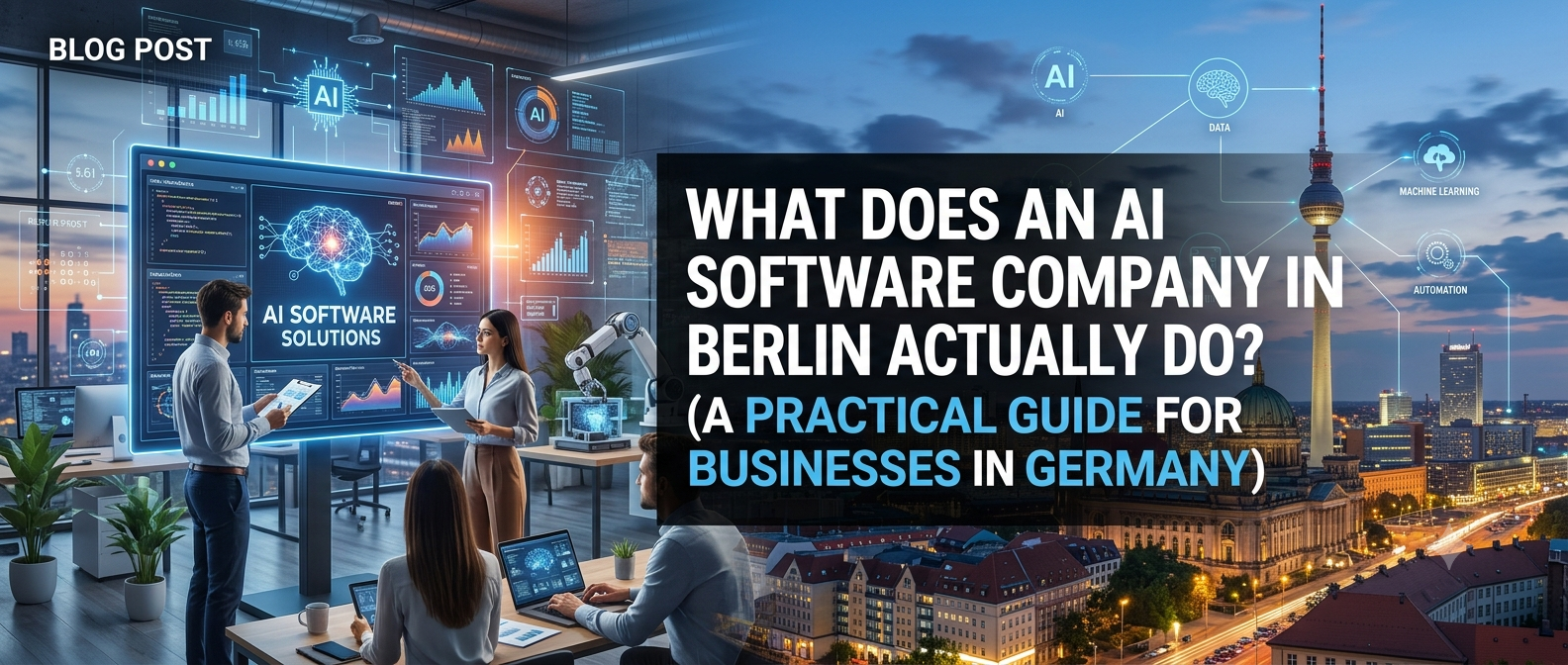 What Does an AI Software Company in Berlin Do? (2026 Guide)